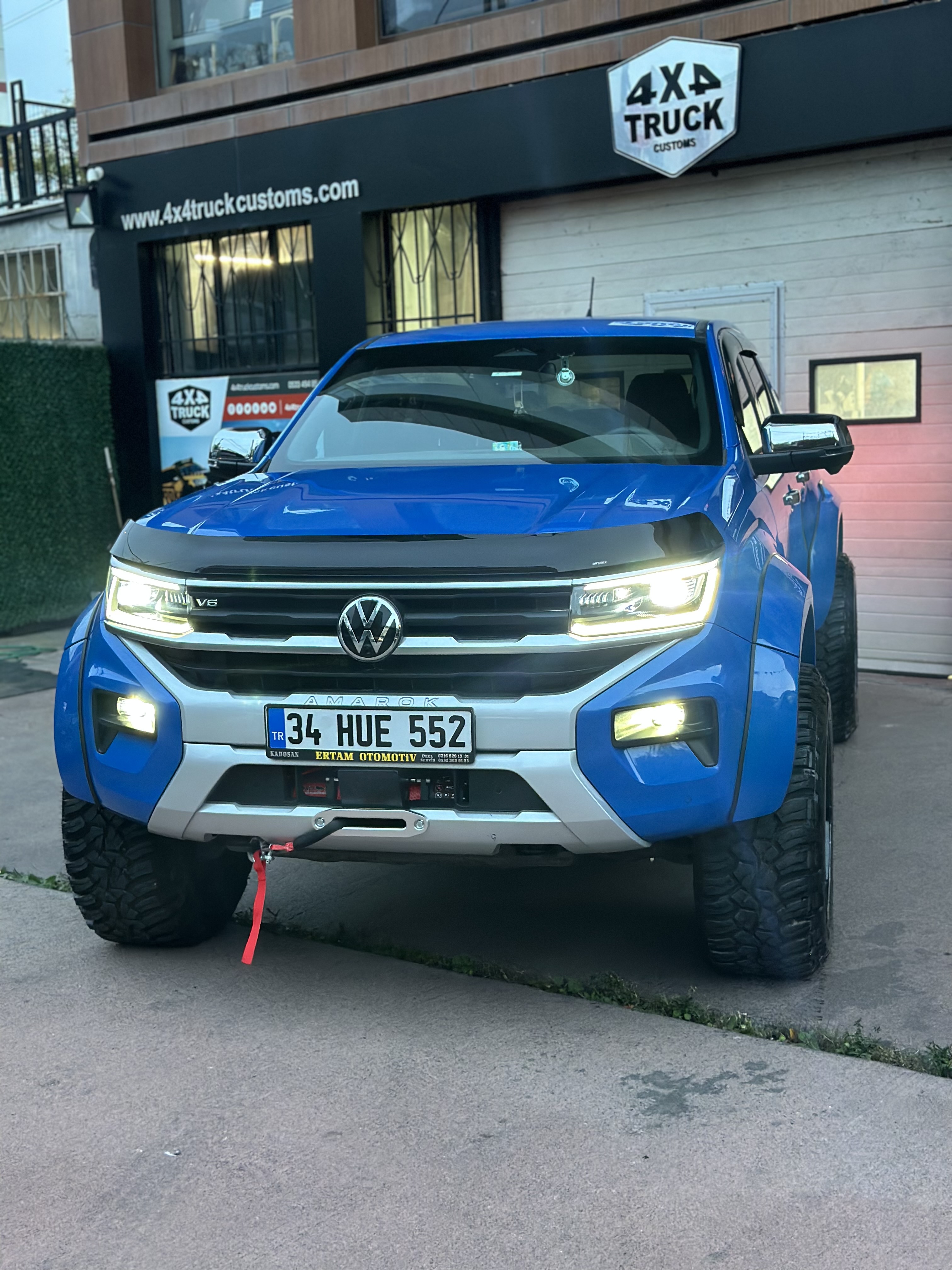 Sentetik Halatlı Vinç